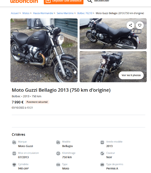 2022-10-03 14_18_53-Moto Guzzi Bellagio 2013 (750 km d'origine) - Motos — Mozilla Firefox.png