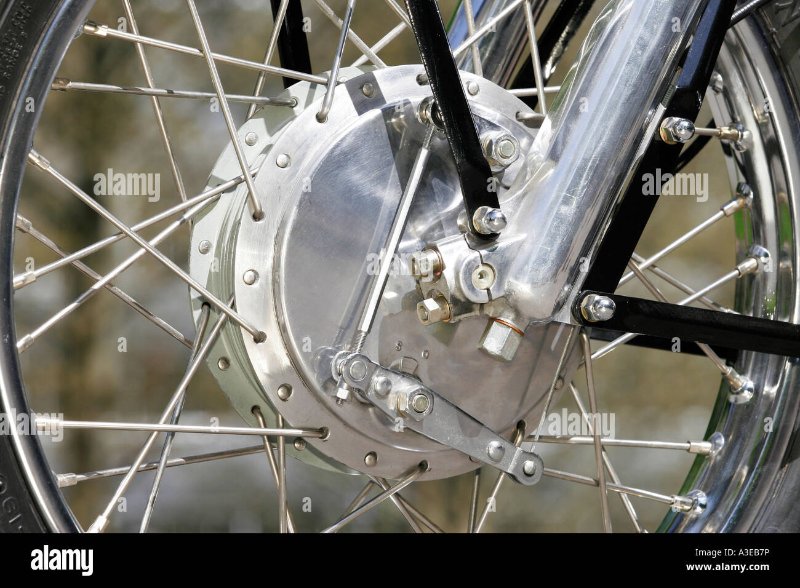 motorcycle-brake-royal-enfield-bullet-500-A3EB7P.jpg
